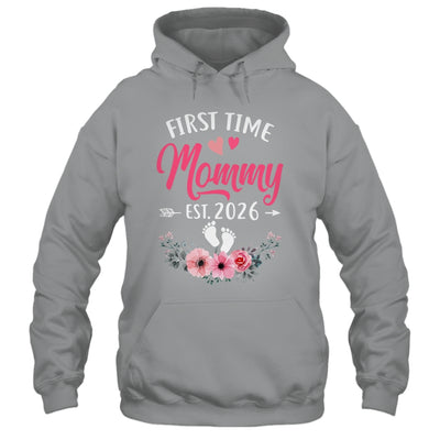 First Time Mommy Promoted To Mommy Est 2026 Mothers Day Shirt & Tank Top | teecentury