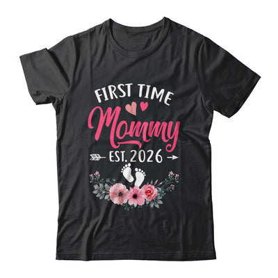 First Time Mommy Promoted To Mommy Est 2027 Mothers Day Shirt & Tank Top | teecentury