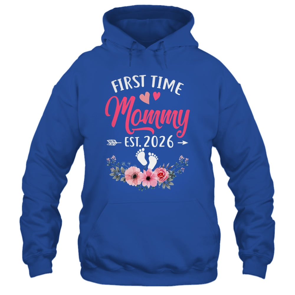 First Time Mommy Promoted To Mommy Est 2027 Mothers Day Shirt & Tank Top | teecentury