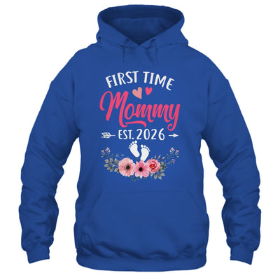 First Time Mommy Promoted To Mommy Est 2027 Mothers Day Shirt & Tank Top | teecentury
