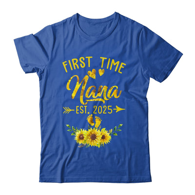First Time Nana Est 2025 Sunflower Promoted To Nana Shirt & Tank Top | teecentury