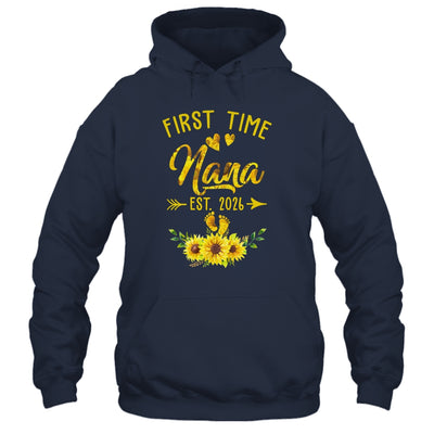 First Time Nana Est 2026 Sunflower Promoted To Nana Shirt & Tank Top | teecentury