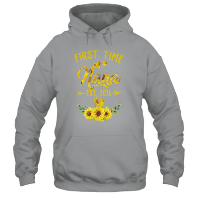 First Time Nana Est 2026 Sunflower Promoted To Nana Shirt & Tank Top | teecentury