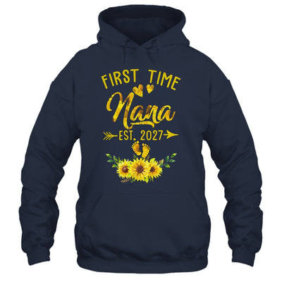First Time Nana Est 2027 Sunflower Promoted To Nana Shirt & Tank Top | teecentury