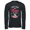 First Time Nana Promoted To Nana Est 2025 Mothers Day Shirt & Hoodie | teecentury