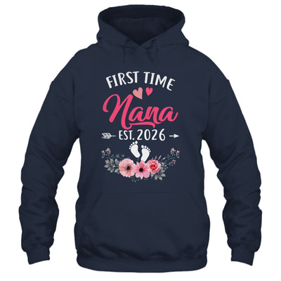 First Time Nana Promoted To Nana Est 2027 Mothers Day Shirt & Tank Top | teecentury