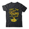 First Time Nanny Est 2024 Sunflower Promoted To Nanny Shirt & Tank Top | teecentury