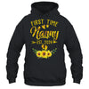First Time Nanny Est 2024 Sunflower Promoted To Nanny Shirt & Tank Top | teecentury