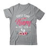 First Time Nanny Promoted To Nanny Est 2024 Mothers Day Shirt & Tank Top | teecentury