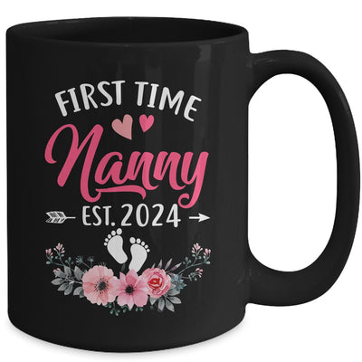 First Time Nanny Promoted To Nanny Est 2024 Mothers Day Mug | teecentury