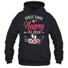 First Time Nanny Promoted To Nanny Est 2024 Mothers Day Shirt & Tank Top | teecentury