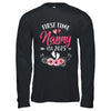 First Time Nanny Promoted To Nanny Est 2025 Mothers Day Shirt & Hoodie | teecentury