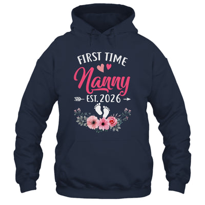 First Time Nanny Promoted To Nanny Est 2027 Mothers Day Shirt & Tank Top | teecentury