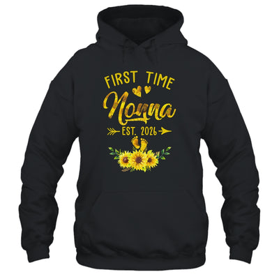 First Time Nonna Est 2026 Sunflower Promoted To Nonna Shirt & Tank Top | teecentury