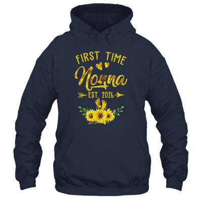First Time Nonna Est 2026 Sunflower Promoted To Nonna Shirt & Tank Top | teecentury