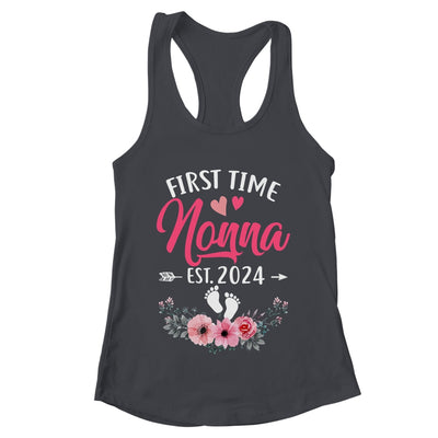 First Time Nonna Promoted To Nonna Est 2024 Mothers Day Shirt & Tank Top | teecentury