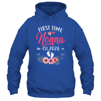 First Time Nonna Promoted To Nonna Est 2027 Mothers Day Shirt & Tank Top | teecentury