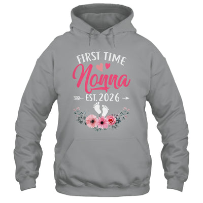 First Time Nonna Promoted To Nonna Est 2027 Mothers Day Shirt & Tank Top | teecentury