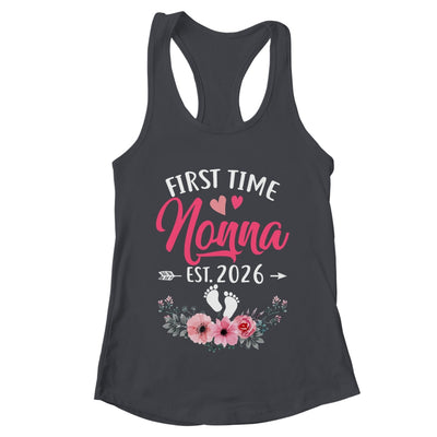 First Time Nonna Promoted To Nonna Est 2027 Mothers Day Shirt & Tank Top | teecentury