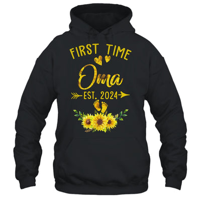 First Time Oma Est 2024 Sunflower Promoted To Oma Shirt & Tank Top | teecentury