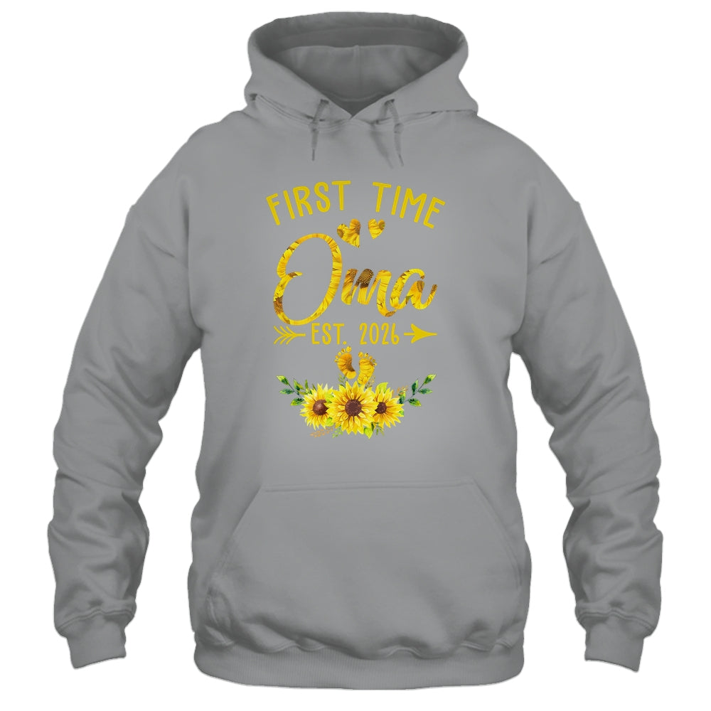First Time Oma Est 2026 Sunflower Promoted To Oma Shirt & Tank Top | teecentury