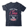 First Time Oma Promoted To Oma Est 2024 Mothers Day Shirt & Tank Top | teecentury