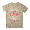 First Time Oma Promoted To Oma Est 2025 Mothers Day Shirt & Hoodie | teecentury