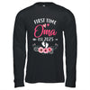 First Time Oma Promoted To Oma Est 2025 Mothers Day Shirt & Hoodie | teecentury