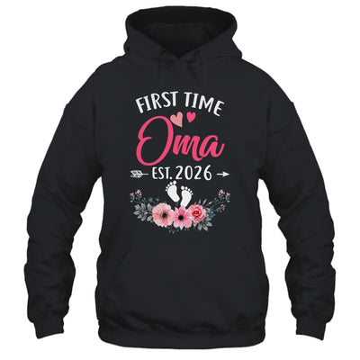 First Time Oma Promoted To Oma Est 2026 Mothers Day Shirt & Tank Top | teecentury