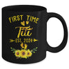 First Time Titi Est 2024 Sunflower Promoted To Titi Mug | teecentury