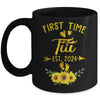 First Time Titi Est 2024 Sunflower Promoted To Titi Mug | teecentury