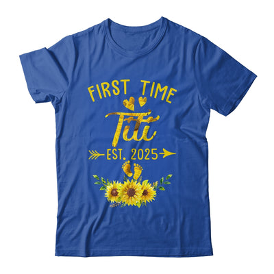 First Time Titi Est 2025 Sunflower Promoted To Titi Shirt & Tank Top | teecentury