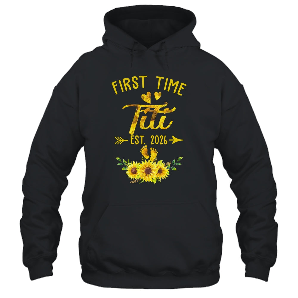 First Time Titi Est 2026 Sunflower Promoted To Titi Shirt & Tank Top | teecentury