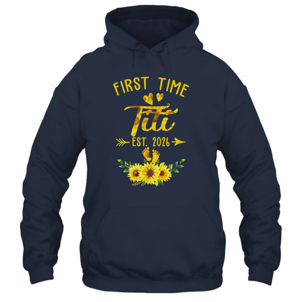First Time Titi Est 2026 Sunflower Promoted To Titi Shirt & Tank Top | teecentury