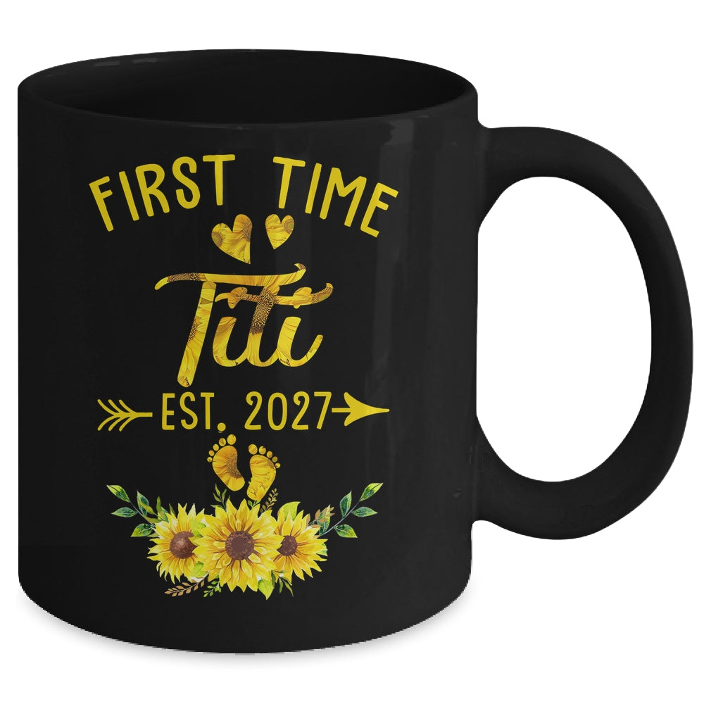 First Time Titi Est 2027 Sunflower Promoted To Titi Mug | teecentury