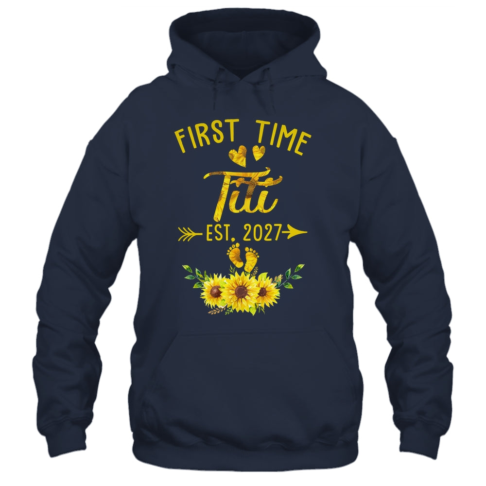 First Time Titi Est 2027 Sunflower Promoted To Titi Shirt & Tank Top | teecentury