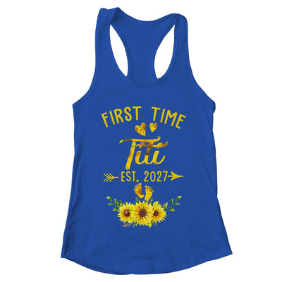 First Time Titi Est 2027 Sunflower Promoted To Titi Shirt & Tank Top | teecentury