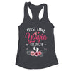 First Time Yiayia Promoted To Yiayia Est 2024 Mothers Day Shirt & Tank Top | teecentury