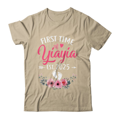 First Time Yiayia Promoted To Yiayia Est 2025 Mothers Day Shirt & Hoodie | teecentury