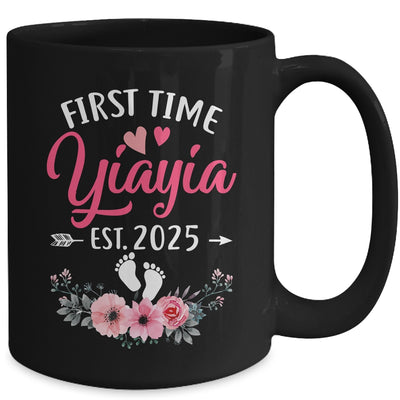 First Time Yiayia Promoted To Yiayia Est 2025 Mothers Day Mug | teecentury