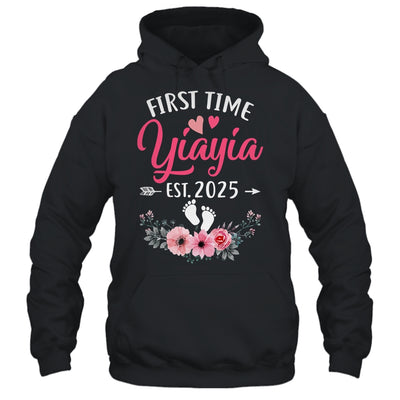 First Time Yiayia Promoted To Yiayia Est 2025 Mothers Day Shirt & Hoodie | teecentury