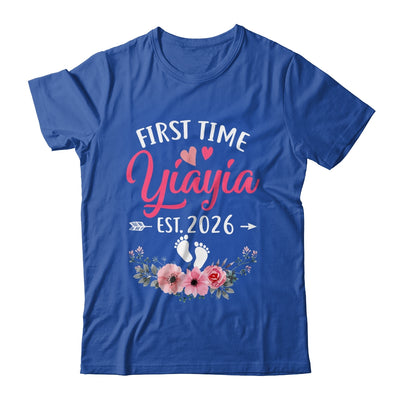 First Time Yiayia Promoted To Yiayia Est 2027 Mothers Day Shirt & Tank Top | teecentury