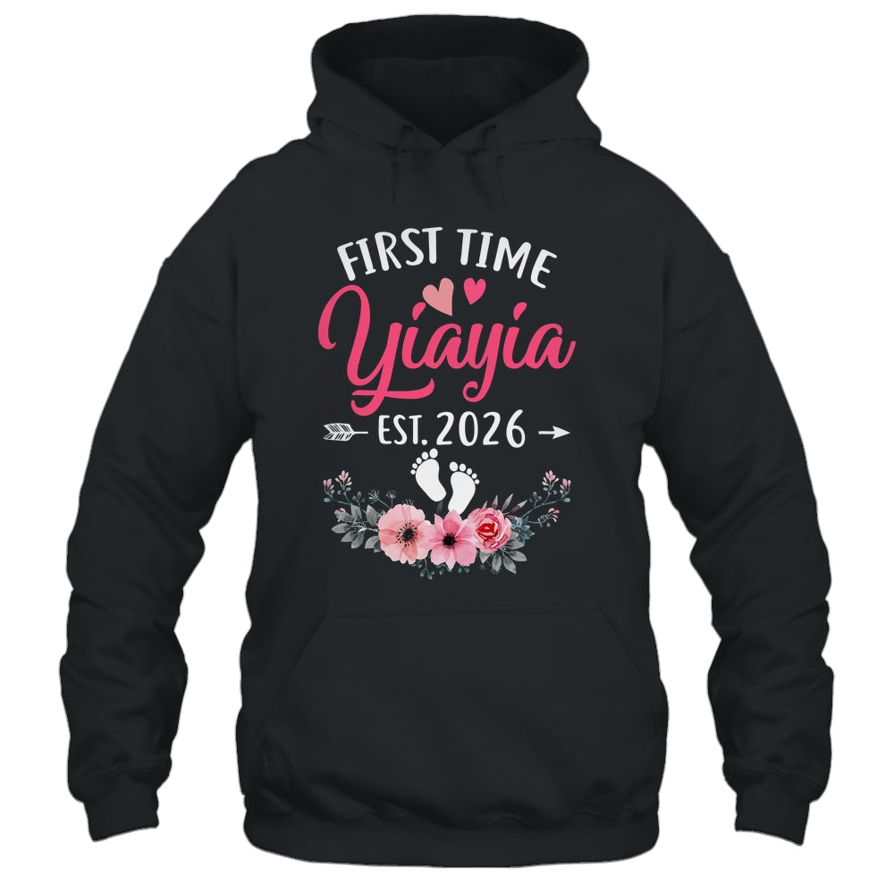 First Time Yiayia Promoted To Yiayia Est 2027 Mothers Day Shirt & Tank Top | teecentury