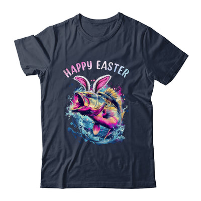 Fisherman Bunny Ears Funny Fish Easter Holiday Eggs Fishing Shirt & Hoodie | teecentury