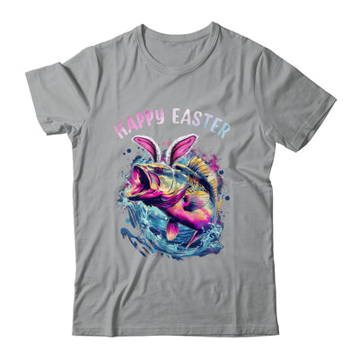 Fisherman Bunny Ears Funny Fish Easter Holiday Eggs Fishing Shirt & Hoodie | teecentury