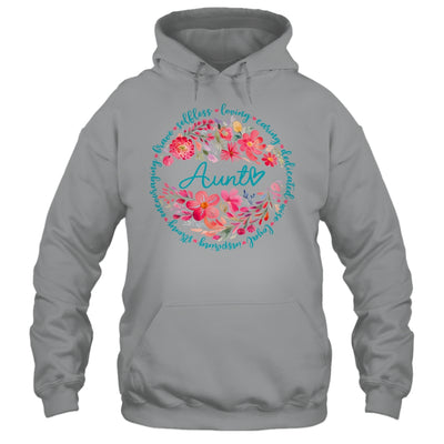 Floral Aunt Mothers Day Gardener Cute Wildflowers Women Shirt & Tank Top | teecentury