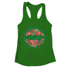 Floral Aunt Mothers Day Gardener Cute Wildflowers Women Shirt & Tank Top | teecentury
