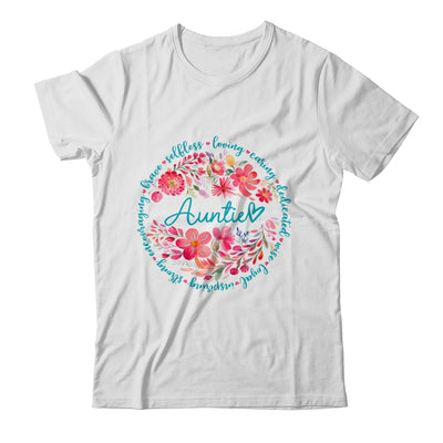 Floral Auntie Mothers Day Gardener Cute Wildflowers Women Shirt & Tank Top | teecentury