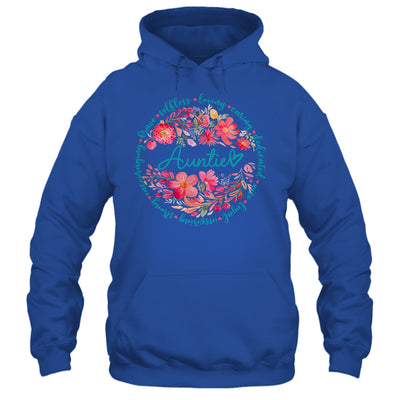 Floral Auntie Mothers Day Gardener Cute Wildflowers Women Shirt & Tank Top | teecentury