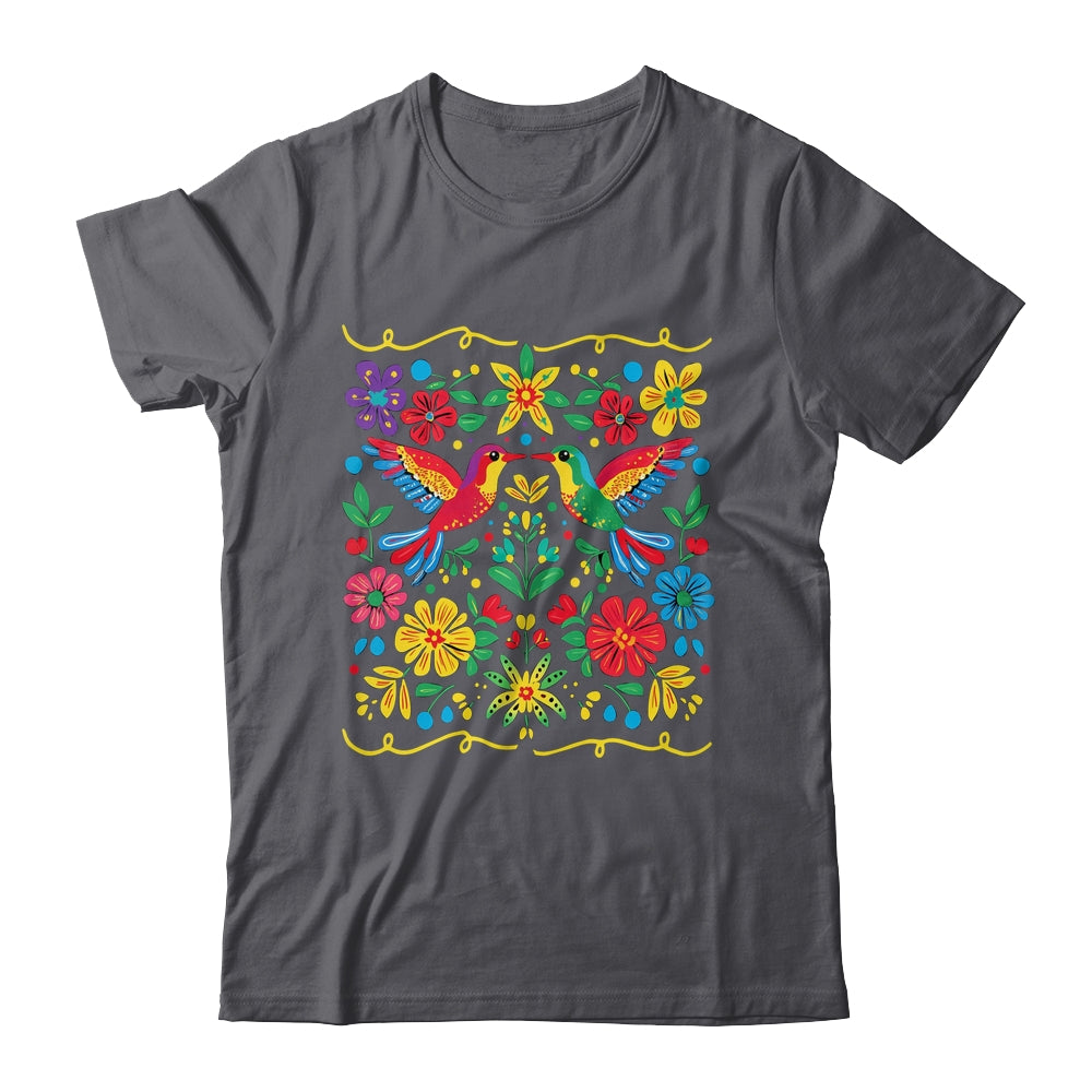 Floral Bird Otomi Mexican Style Mexicano Mexicana Shirt & Hoodie | teecentury